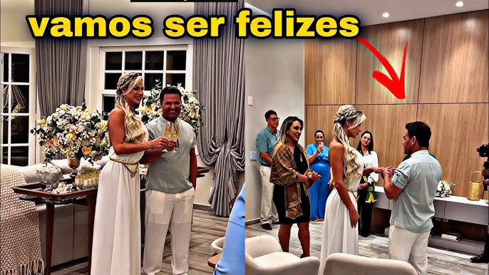 Oi? Eduardo Costa se declara ao ex-marido de sua namorada: Bola pra frente