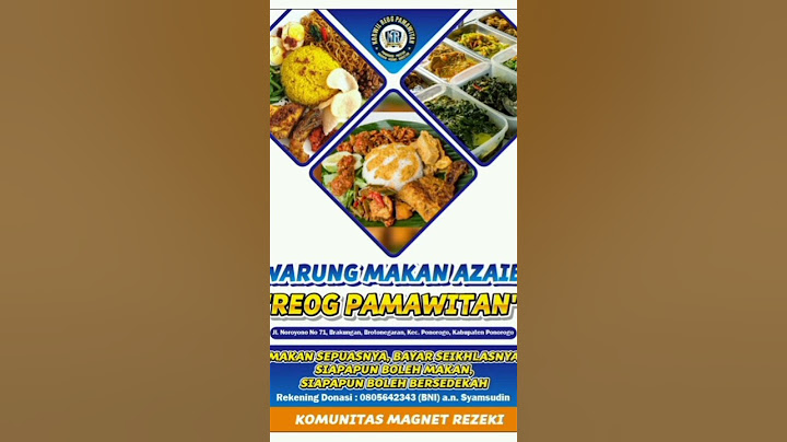 Grand Opening Warung Makan Azaib MR
