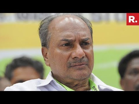 Former Defence Minister A k Antony Speaks Exclusively To Republic TV | #AgustaCaseCracked