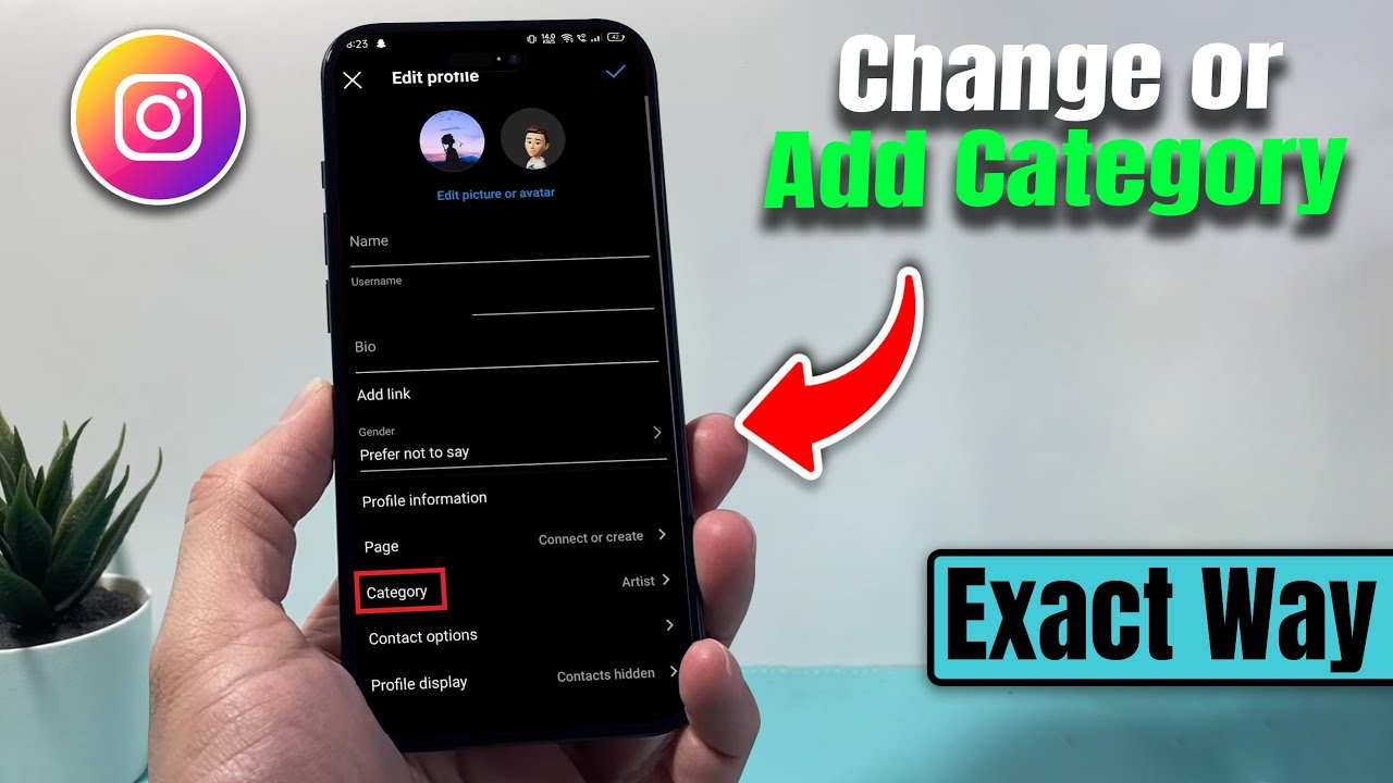 How To Change or Add Category On Instagram - Quick Solution - YouTube