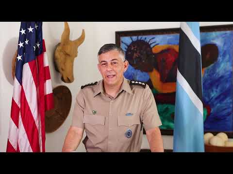Gen. Townsend visits Botswana to advance mutual security interests