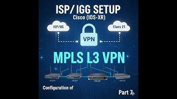 ISP/IIG SETUP using Cisco (IOS-XR)- Class 21- Configuration of MPLS L3 VPN- Part 7