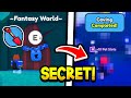 How To UNLOCK SECRET CAVE DOOR In Fantasy World Pet Simulator X Without Ban Anniversary Update 