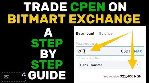 How to SELL CPEN on BITMART & get MONEY into your Bank Account | CPEN LATEST UPDATE