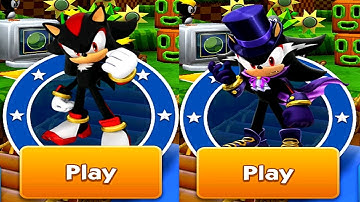 Sonic Dash Shadow VS Vampire Shadow Gameplay (iOS, Android) Part 1