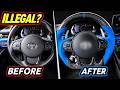 Supra MK5 Carbon Fiber Steering Wheel Trim Upgrade! 🔥 Easy Install! • Extreme Online Store