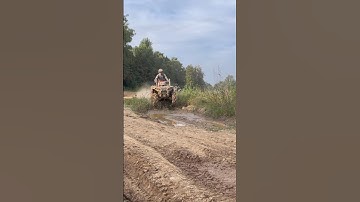 Sportsman 850 rips through dried up mud hole #polaris #atv