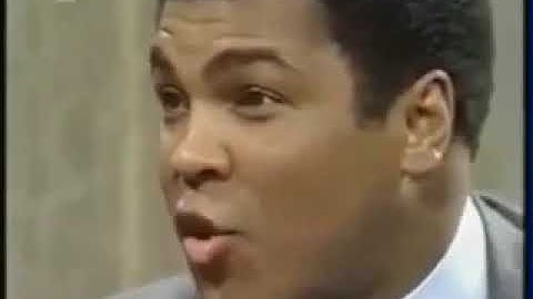 "Allah is my bodyguard", says the legendary boxer Muhammad Ali