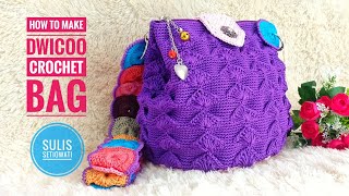 Crochet || how to make Dwicoo crochet bag || subtitles available