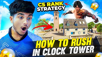 How To Win Every Round in CLOCK TOWER ️‍🔥 CS Rank Tips And Tricks || Free Fire || FireEyes Gaming
