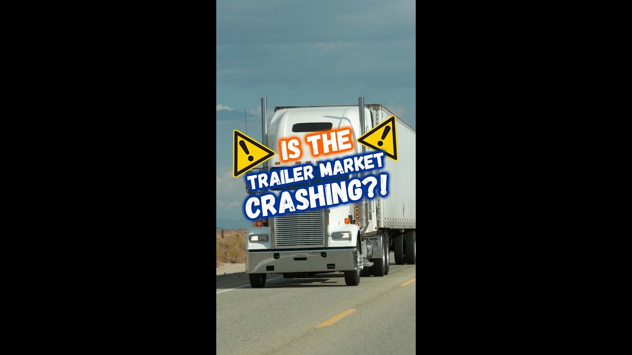 Is the Used Trailer Market Crashing?! 🚛 🤯