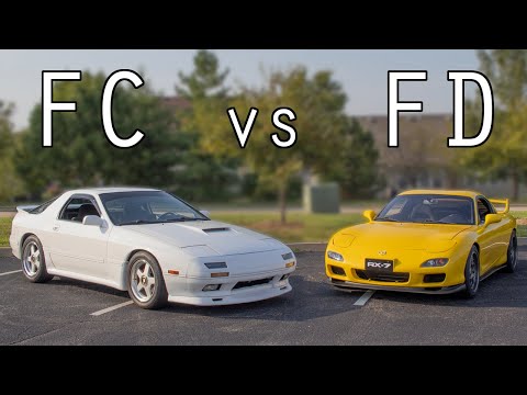 The Differences Between The FC and FD RX-7