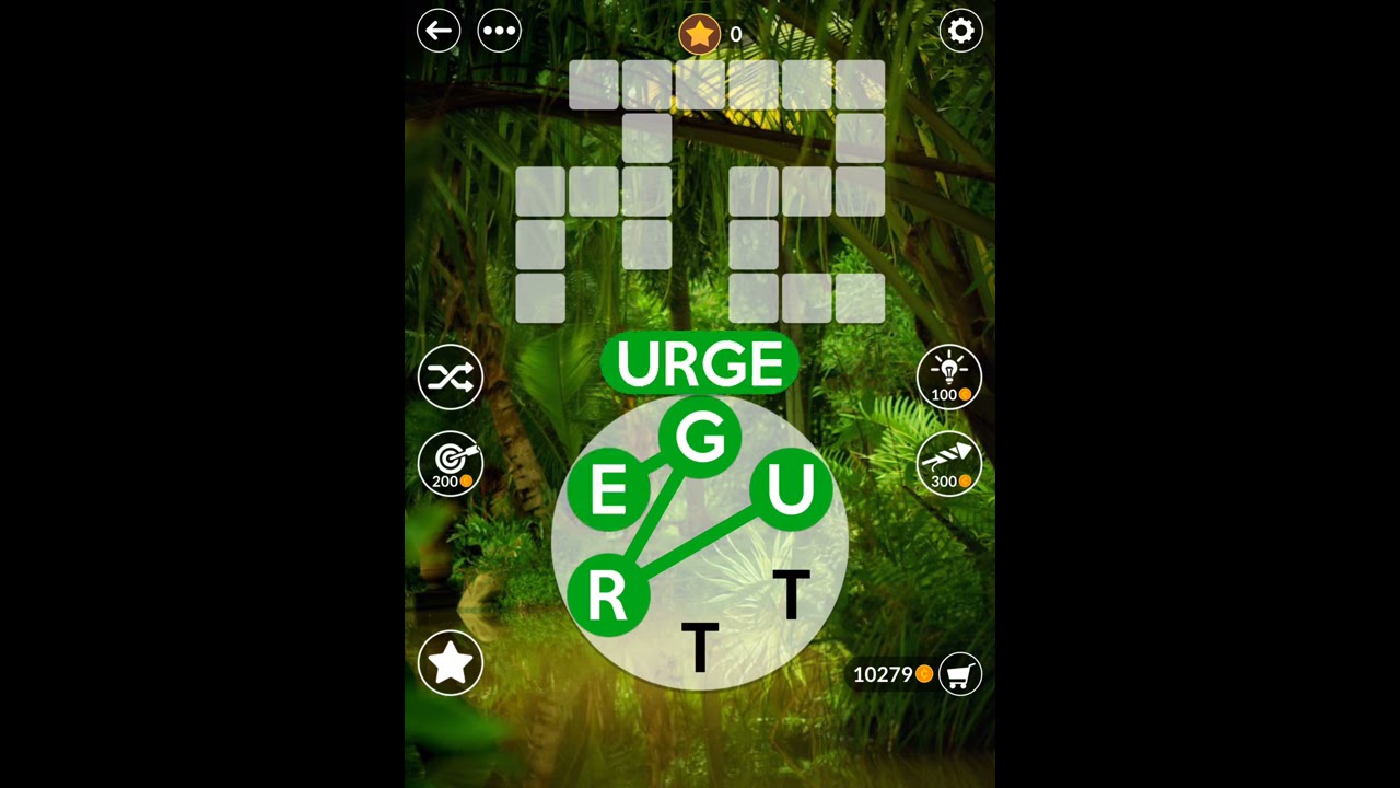 Wordscapes Level 3107 Answers - YouTube