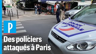 Paris : un homme attaque des policiers avec des couteaux