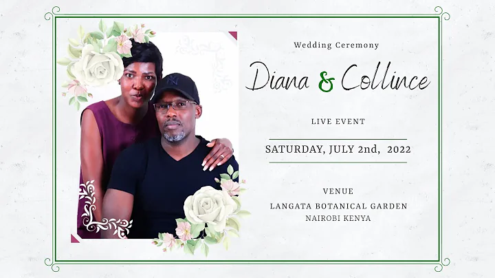 DIANA + COLLINCE Wedding | RECEPTION |  2nd July 2...