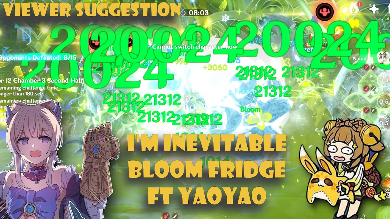 KOKOMI BLOOM FRIDGE FT YAOYAO !!! 😗😗😗