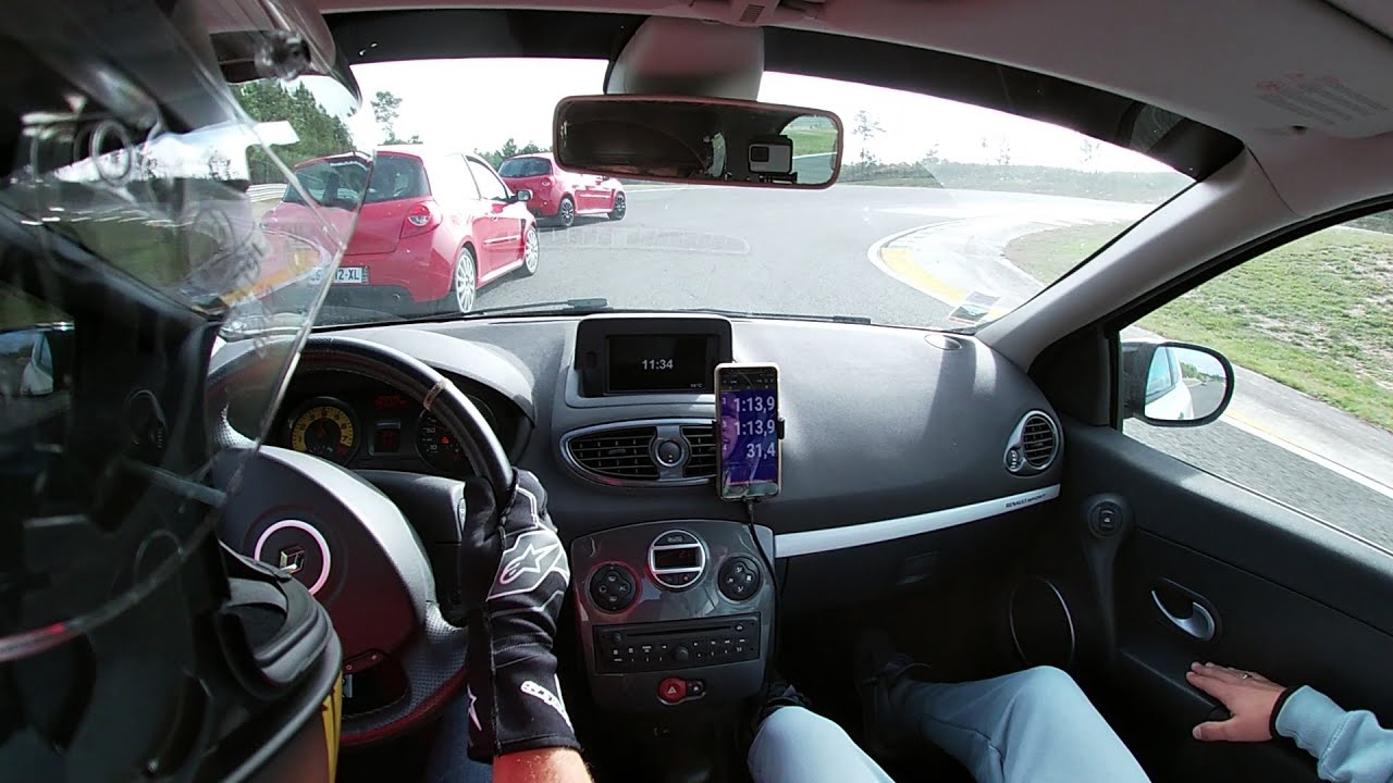 Clio 3 RS 2, circuit de Haute Saintonge 2023 10 14, Episode 1 Le gang des Clio