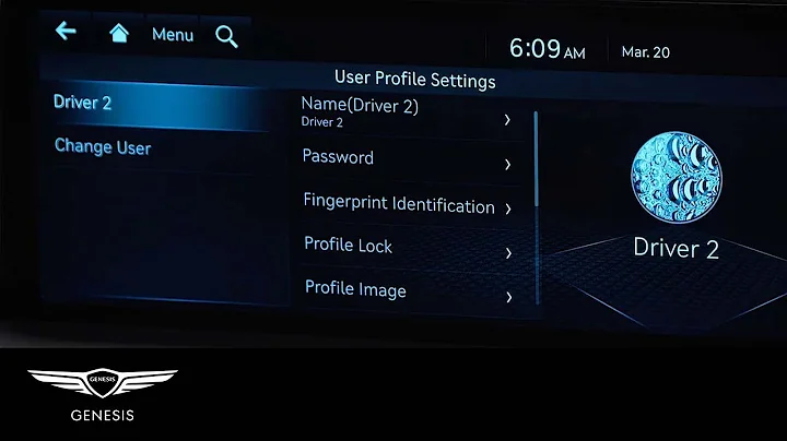 User Profiles | Genesis GV70 | How-To | Genesis USA