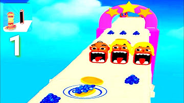 Max Level in pancake run 🥞🍇🥞Big update!! All levels - iOS, android Gameplay (8-12)