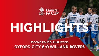 A dominant display in the FA Cup | Oxford City 6-0 Willand Rovers | Highlights