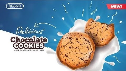 Biscuit Snacks, Advertising Video || Motion Graphics biscuit snacks 3D Animation Video ad