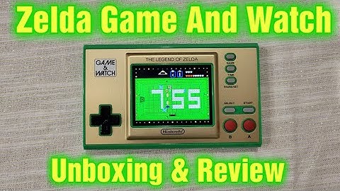 Game And Watch The Legend Of Zelda - Unboxing And Review