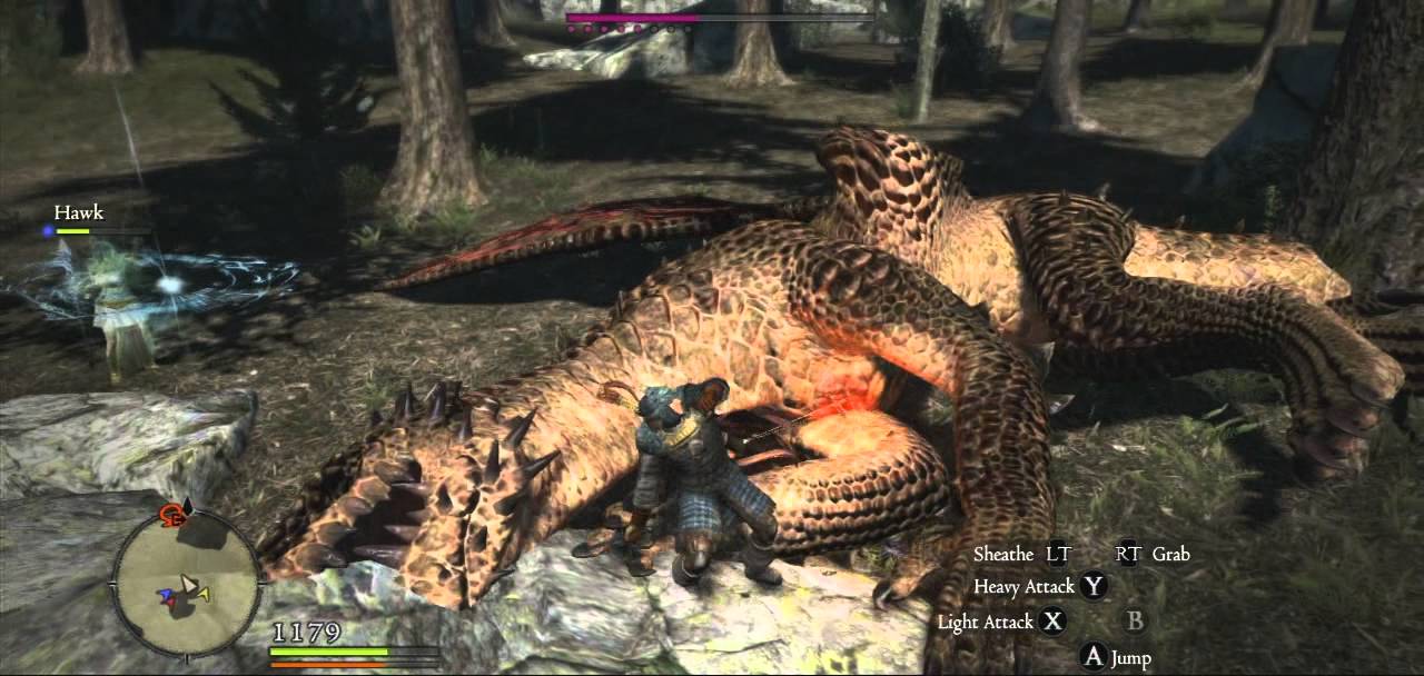 Dragon's Dogma - Various battles montage