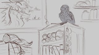 OC Animatic | Blackbird (Sketch)