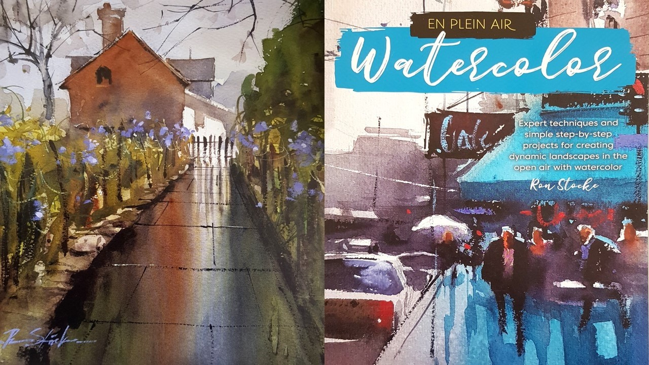 This Watercolor Book Changed How I Paint Outdoors - En Plein Air Watercolor by Ron Stocke │ Review