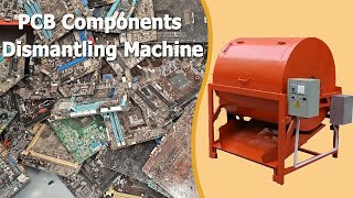 E-Waste to Treasure - Separating PCB Components at industrial Speed