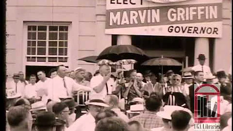Marvin Griffin campaign rally in  Douglas, Ga. (Se...