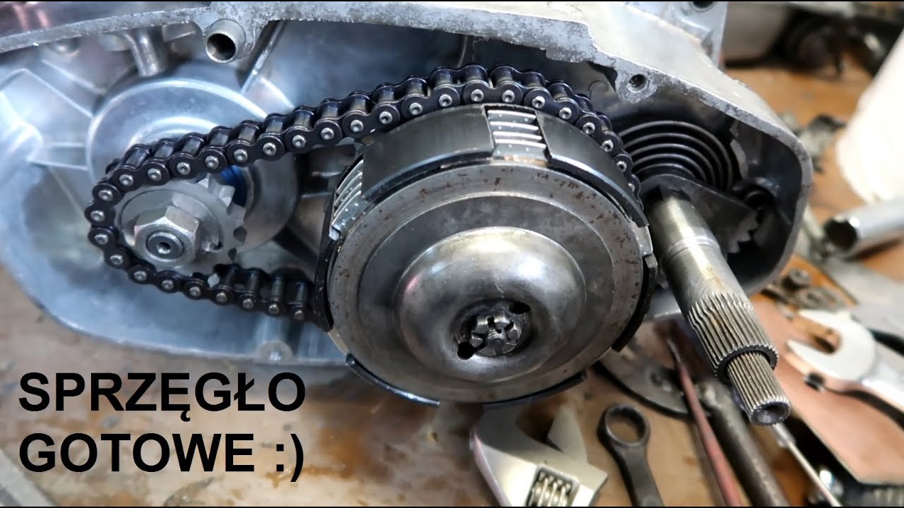 #11 - Remont silnika WSK 175 / SHL M17 Gazela | Sprzęgło 2/2
