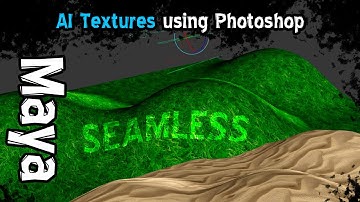 Photoshop AI Seamless Textures in Maya