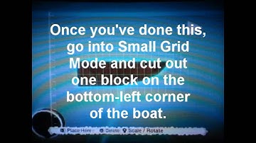 LittleBigPlanet Tutorials! Episode 1: Building a Simple Boat