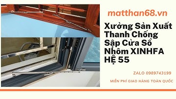 Hướng dẫn cách lắp hãm gió cho cửa nhôm hệ Xingfa 55