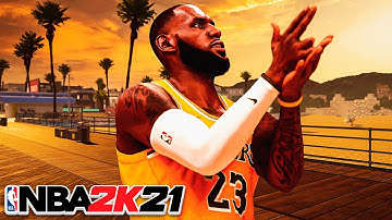 99 OVR LEBRON JAMES POST PLAYMAKER BUILD on NBA 2K21 CURRENT GEN...