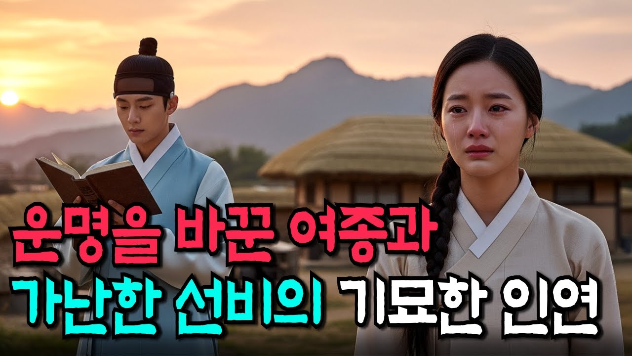 운명을 바꾼 여종과 가난한 선비의 기묘한 인연 | 야담 | 민담 | 전설 | 설화 | 옛날이야기