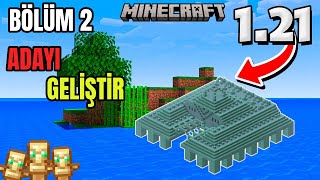 EV YAPTIK !!  MİNECRAFT ISSIZ ADADA HAYATTA KALMA BÖLÜM 2 !!
