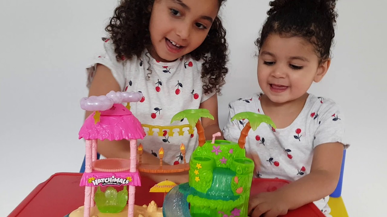 Hatchimals Tropical Island Party Playset YouTube