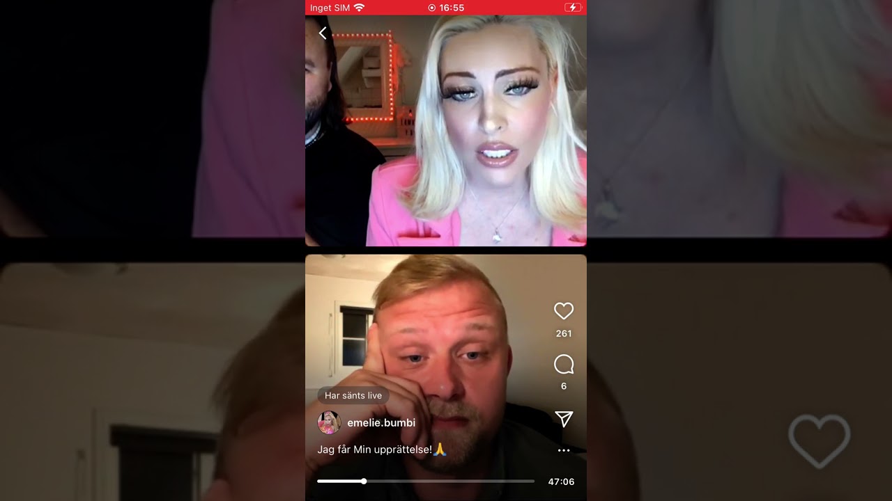 Bumbi och vadarproblemet live instagram