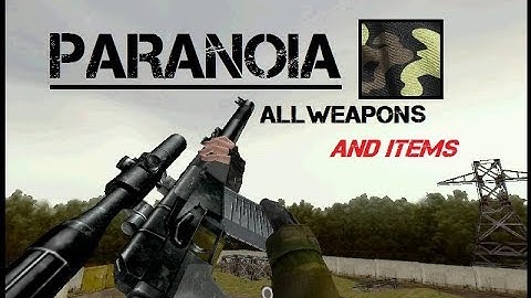 HL : Paranoia - All Weapons and Items [2019]