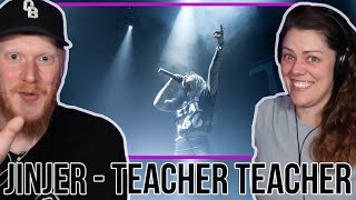 COUPLE React to JINJER - Teacher Teacher | OFFICE BLOKE DAVE