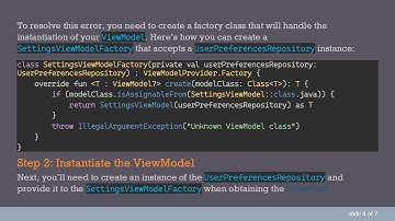 How to Fix the ViewModel has no zero argument constructor Error in Jetpack Compose
