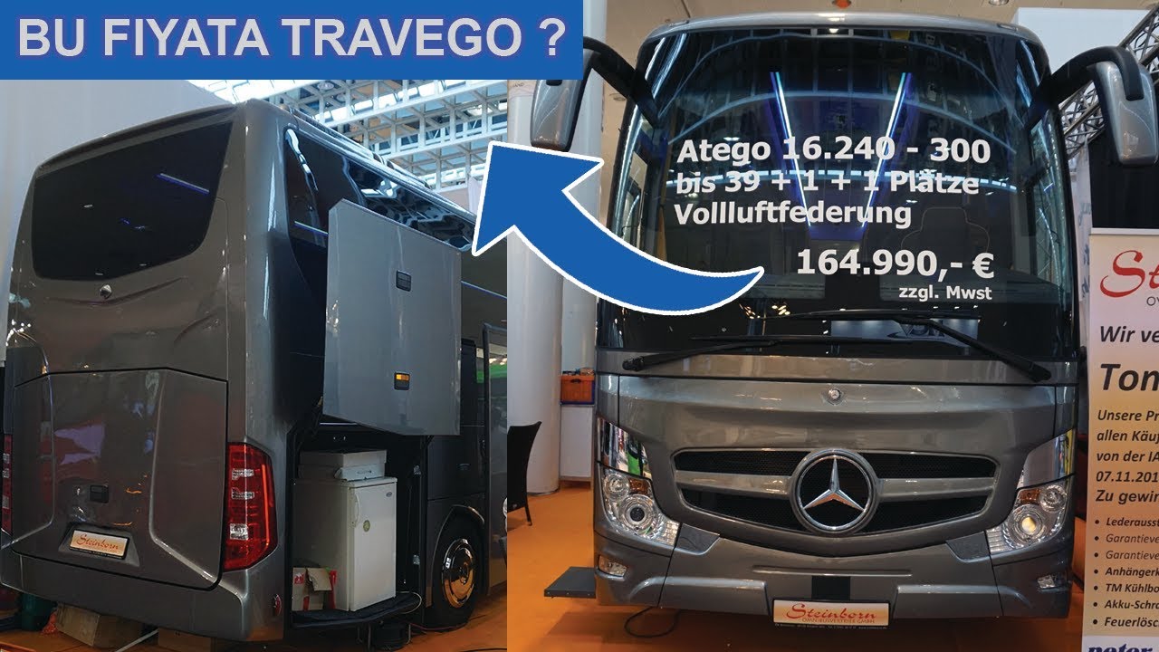 Yeni Travego Degil Atego Mini Travego Ilginc Otobus Mercedes Benz Atego Iaa 2018 Youtube