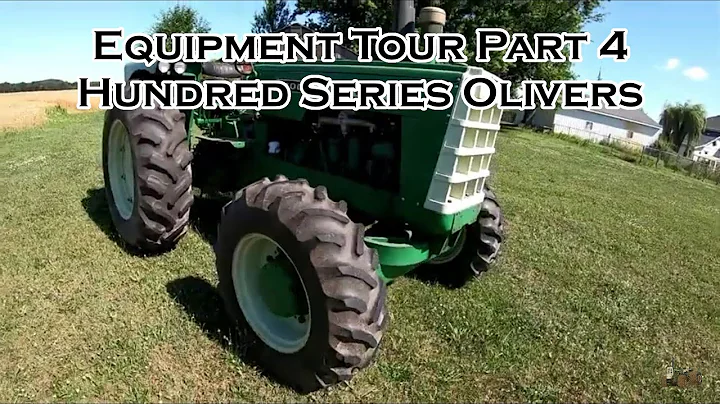 Oliver Tractor and Equipment Tour Part 4 - Hundred Series Olivers