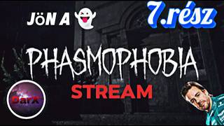 Szellemek vigyázzatok jövünk!!! Phasmophobia a srácokkal 7.rész