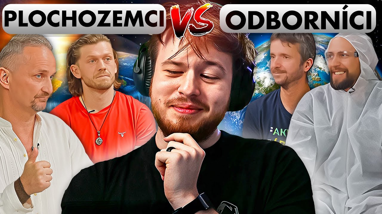 Tahle debata s plochozemci byla ještě horší...