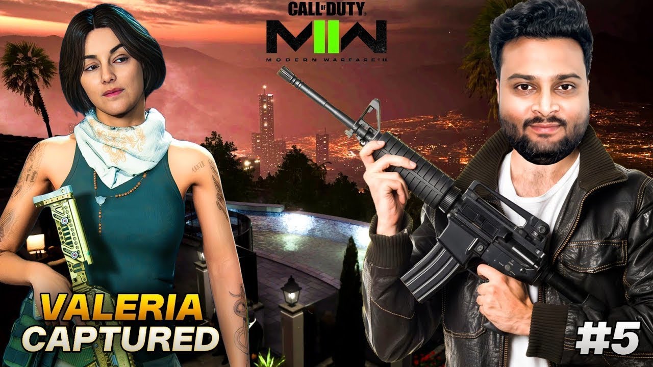 CARTEL BOSS VALERIA CAPTURED 🔥 | COD Modern Warfare II Gameplay #5 ...
