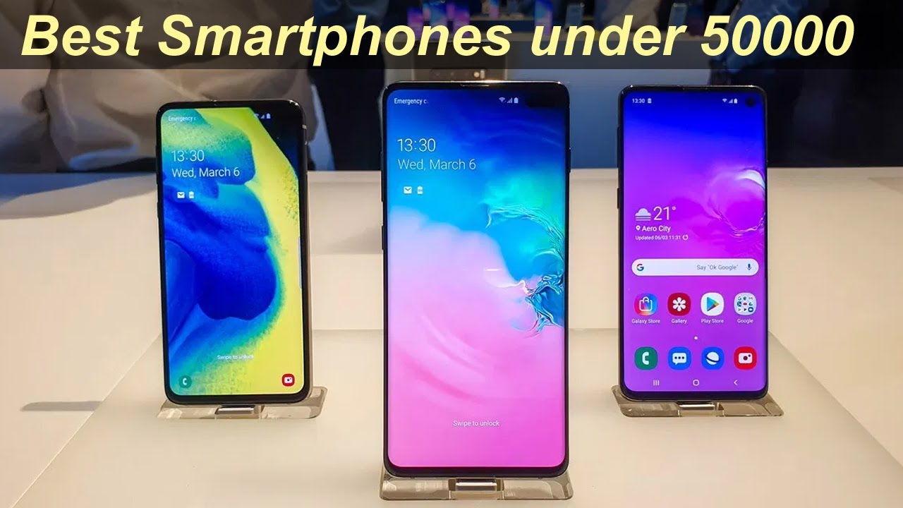 Best Mobiles under 50000 in India (2021) YouTube