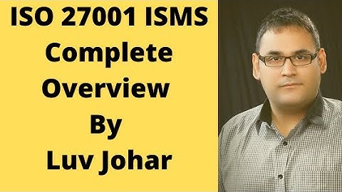 ISMS Complete Overview By Luv Johar